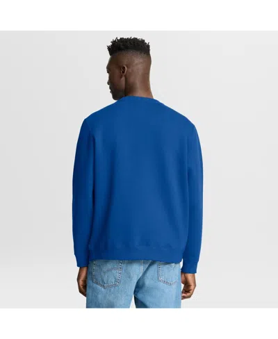 Fanatics Men's Royal Buffalo Bills Powerful Throw Legacy Pullover Sweatshirt In Blue