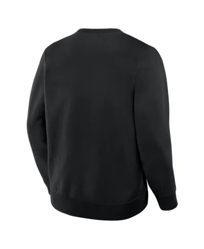 Fanatics Men's Black Jacksonville Jaguars Powerful Throw Legacy Pullover Sweatshirt In Black