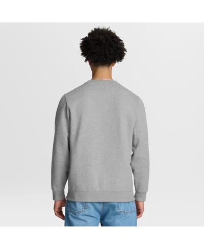 Fanatics Men's Heather Gray Chicago Bears Powerful Throw Legacy Pullover Sweatshirt In Gray