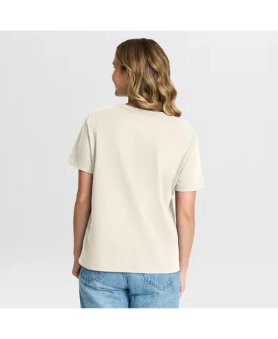 Fanatics Women's Cream Las Vegas Raiders Dove Legacy T-shirt In White