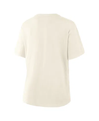 Fanatics Women's Cream Las Vegas Raiders Dove Legacy T-shirt In White