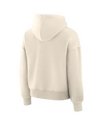 Fanatics Women's Cream New York Giants Dove Legacy Pullover Hoodie In White