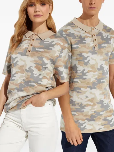 Ser.o.ya Camouflage-pattern Polo Shirt In Multi
