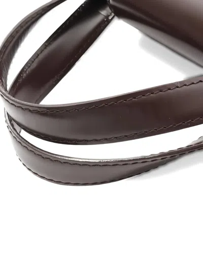 Pre-owned Louis Vuitton 2011 Hippopotamus Roseberry Damier Ebene Tote Bag In Brown