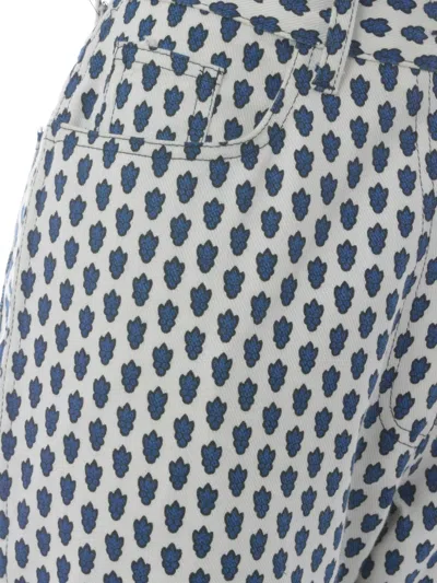 Pre-owned Souleiado Provençal-print Jeans In Blue