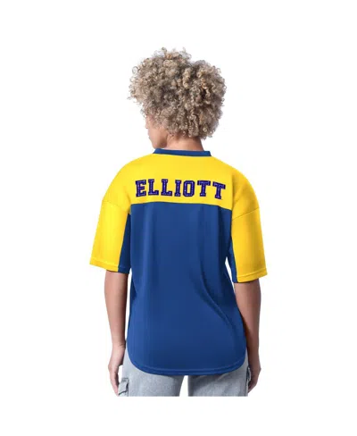 G-iii 4her By Carl Banks Women's Royal Chase Elliott Key Plan Ii V-neck T-shirt In Blue