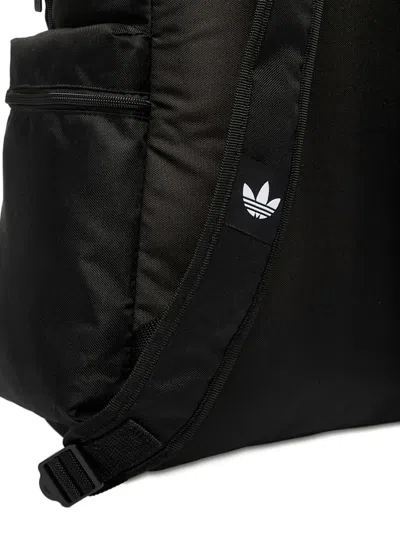 Adidas Originals Adicolor Logo-print Backpack In Black
