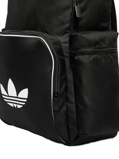 Adidas Originals Adicolor Logo-print Backpack In Black