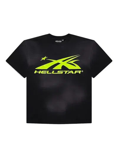 Hellstar Sports Core Gel Logo-print T-shirt In Black