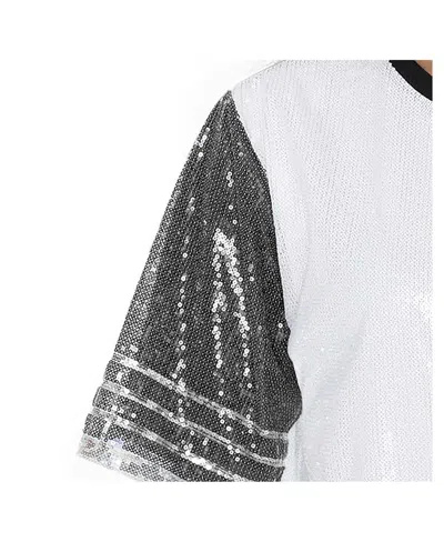 Gameday Couture Women's White Oregon Ducks Full Sequin Jersey Dress In White