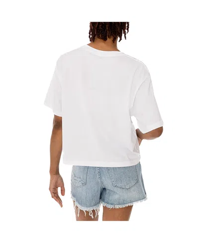 Gameday Couture Women's White Duke Blue Devils Claim To Fame Boxy Cropped T-shirt In White