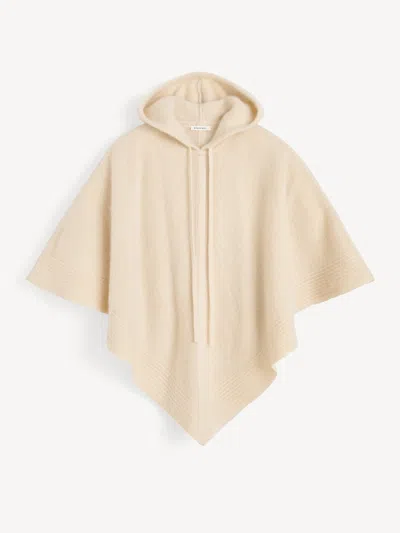 By Malene Birger Viggo Hooded Cape In Neutral