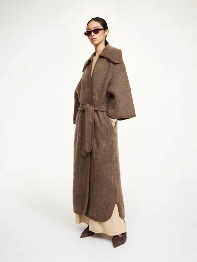 By Malene Birger Mirano Wool Coat In Brown