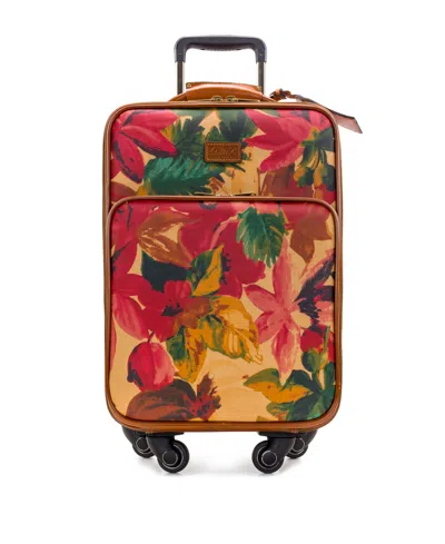 Patricia Nash Coated Canvas Vettore 18" Trolley In Multi