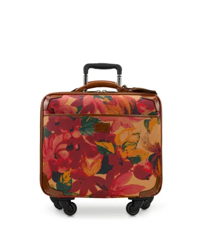 Patricia Nash Coated Canvas Velino 16" Trolley In Multi