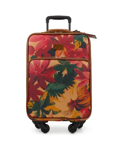 Patricia Nash Coated Canvas Vettore 18" Trolley In Multi