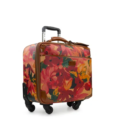 Patricia Nash Coated Canvas Velino 16" Trolley In Multi