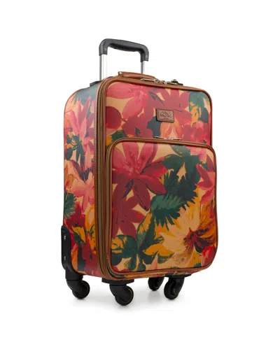 Patricia Nash Coated Canvas Vettore 18" Trolley In Multi