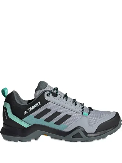 Adidas Originals Terrex Ax3 "halo Silver/core Black/acid Mint" Sneakers In Gray
