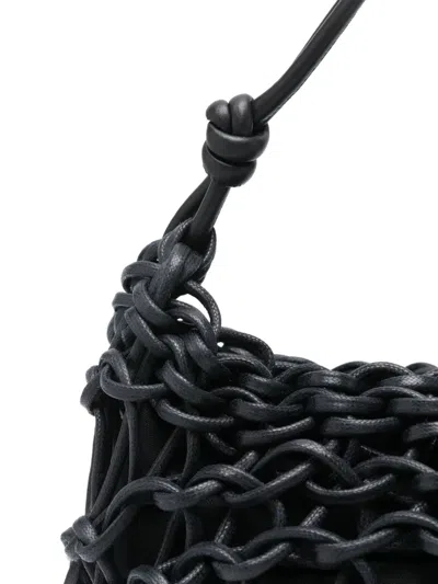 Alienina Aurora Woven Shoulder Bag In Blue