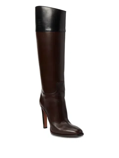 Ralph Lauren Zip-fastening Boot In Brown