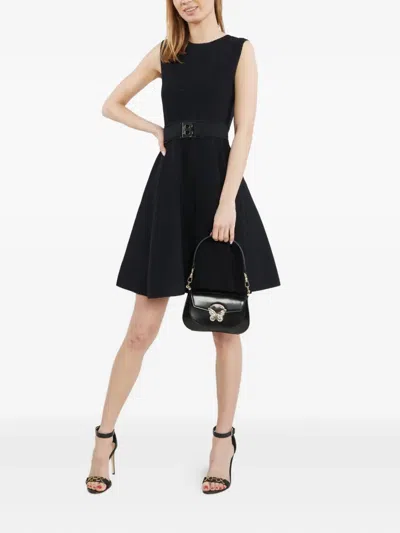 Blugirl Belted Mini Dress In Blue