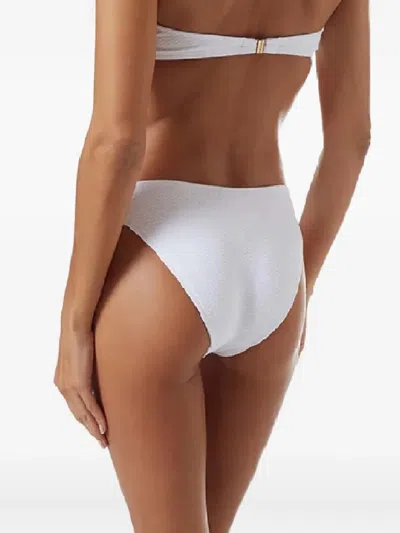 Melissa Odabash Tenerife Weave Bikini Bottom White In White