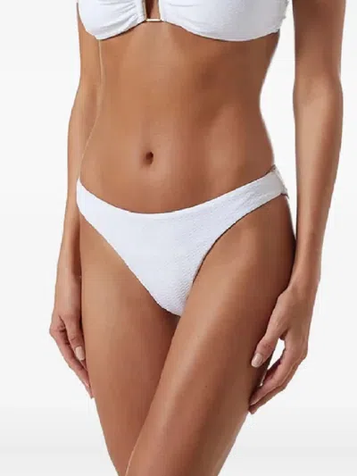 Melissa Odabash Tenerife Weave Bikini Bottom White In White