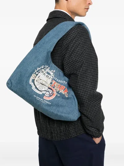 图案印花托特包