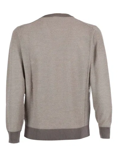 Filippo De Laurentiis Virgin-wool Sweater In Neutral