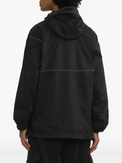 And Wander Hooded Jacket In Black