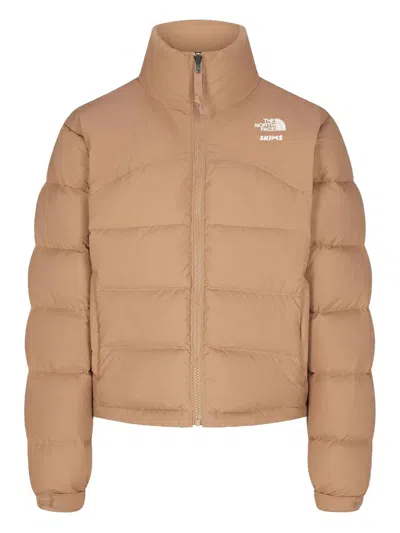 Skims 2000 Puffer Jacket In Orange