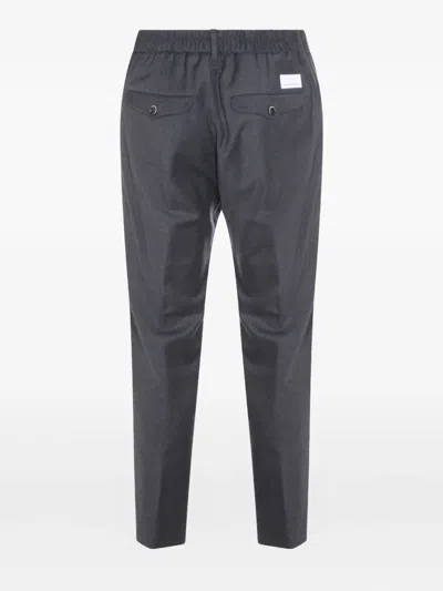 Nine In The Morning Buttoned Trousers In Gray