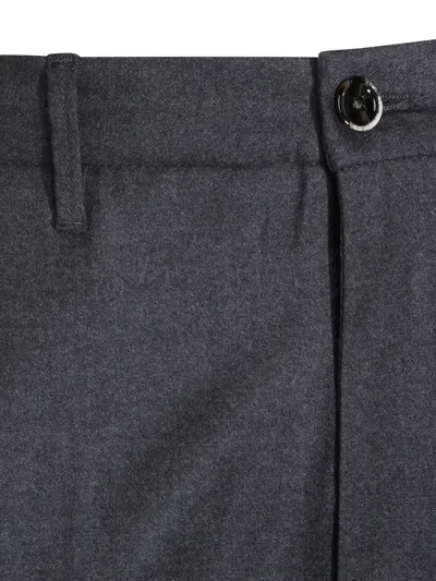 Nine In The Morning Buttoned Trousers In Gray