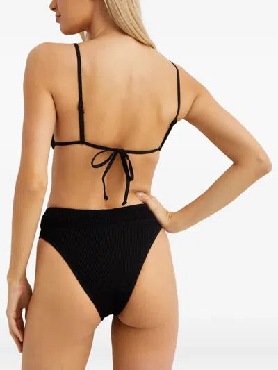 Bondeye Sofie Triangle Bikini Top In Black