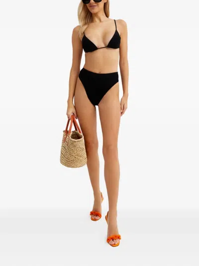 Bondeye Sofie Triangle Bikini Top In Black