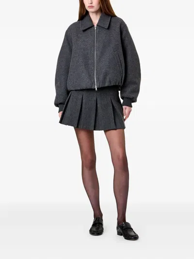 Nicholas Frida Zip Jacket In Gray