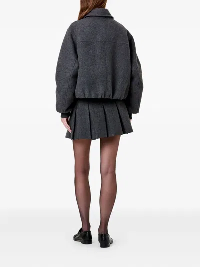 Nicholas Frida Zip Jacket In Gray