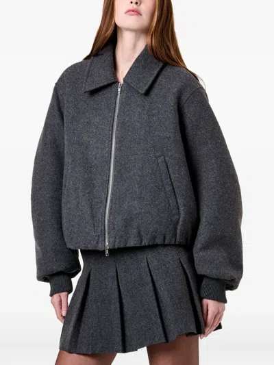 Nicholas Frida Zip Jacket In Gray