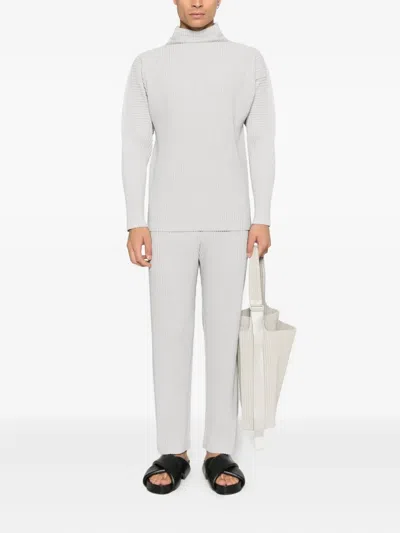 Issey Miyake Pleated Trousers In Multi