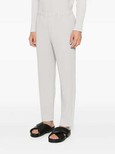 Issey Miyake Pleated Trousers In Multi