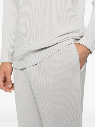 Issey Miyake Pleated Trousers In Multi