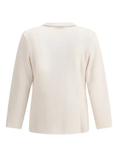 Lardini Double-breasted Pocket Blazer In Neutral