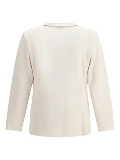 Lardini Double-breasted Pocket Blazer In Neutral