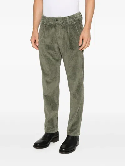 Drykorn Chasy Rglr Corduroy Trousers In Green