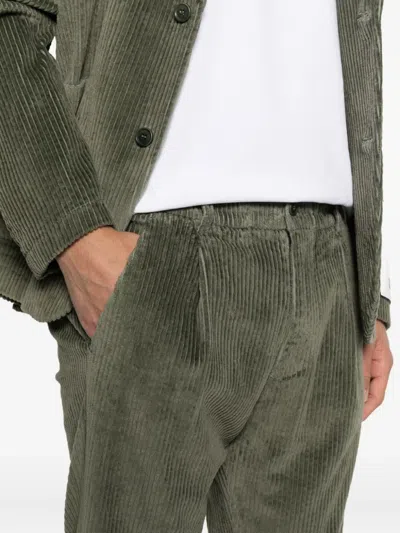 Drykorn Chasy Rglr Corduroy Trousers In Green