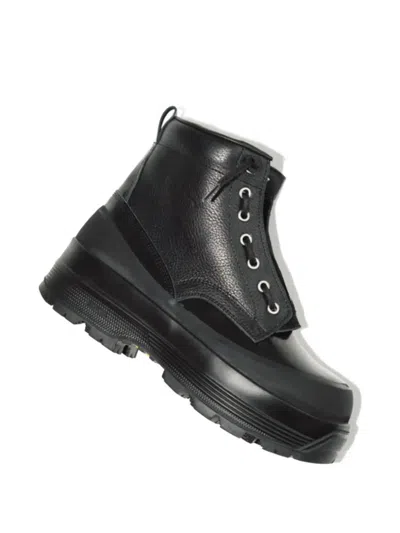 Diemme Zip-detail Boots In Black