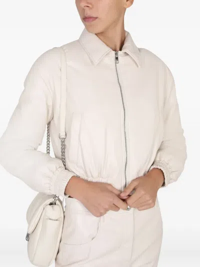 拉链飞行员夹克