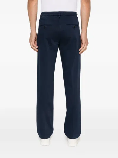 Dondup Belt-loop Trousers In Blue