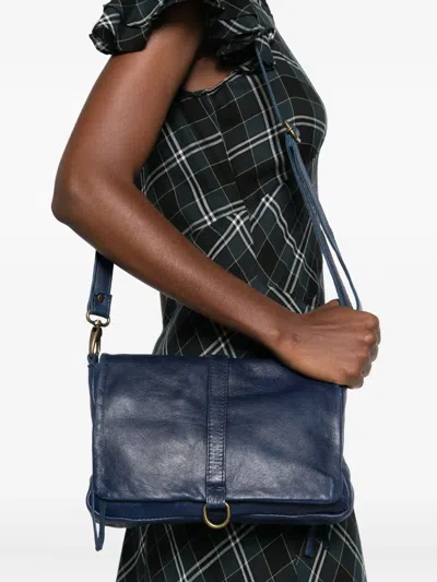 Sommet Strap-detail Cross Body Bag In Blue